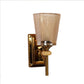 Gold Iron Wall Light - E27 holder - without Bulb - JS-1331-1W