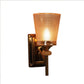 Gold Iron Wall Light - E27 holder - without Bulb - JS-1331-1W