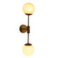 Gold Iron Wall Light - E27 holder - without Bulb - JS-1333-2W