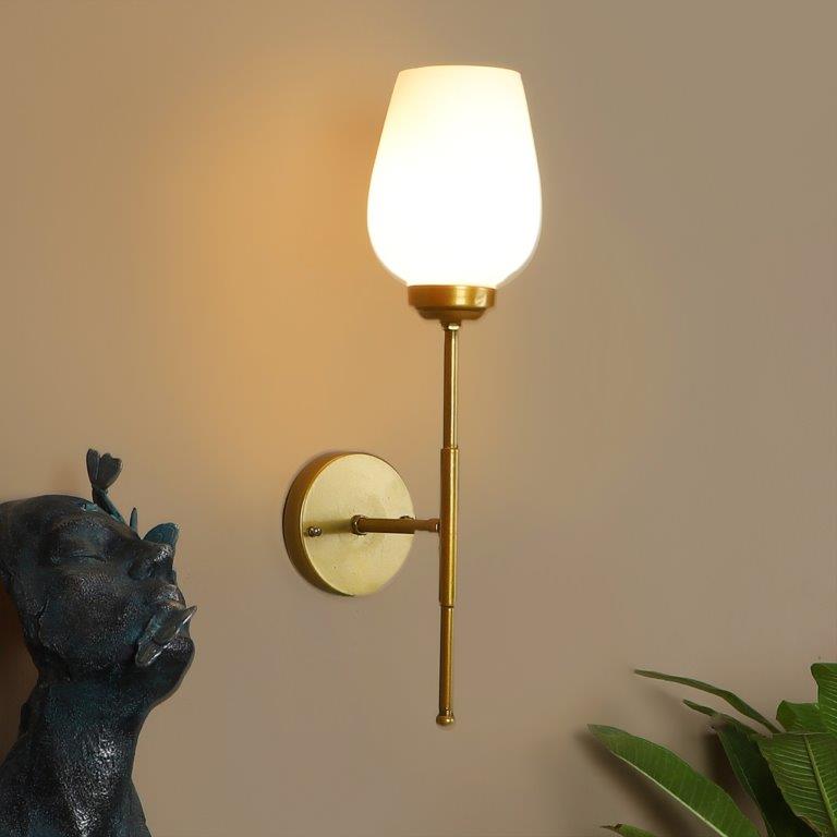 Pin Gold Iron Wall Light - E27 holder - without Bulb - JS-16-1W