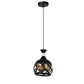 Black Iron Hanging Light - E27 holder - without Bulb - JS-2189-1LP