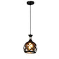 Black Iron Hanging Light - E27 holder - without Bulb - JS-2189-1LP