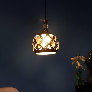 Black Iron Hanging Light - E27 holder - without Bulb - JS-2192-1LP