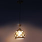 Black Iron Hanging Light - E27 holder - without Bulb - JS-2192-1LP