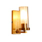 Vera Gold Iron Wall Light - E14 holder - without Bulb - JS-300-1W