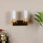 Vela Gold Iron Wall Light - E14 holder - without Bulb - JS-300-2W