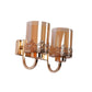 Dorad Gold Iron Wall Light - E27 holder - without Bulb - JS-307-2W