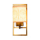 Cua Gold Iron Wall Light - E27 holder - without Bulb - JS-382-1W