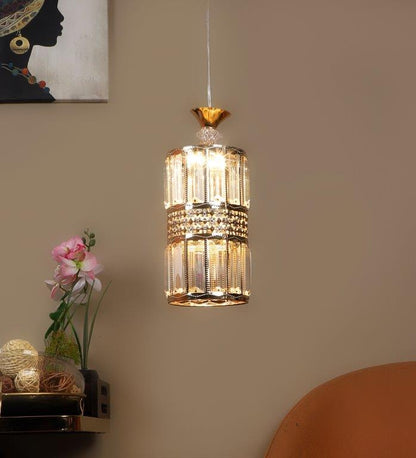 Eliante Critica Gold Iron Hanging Light - E27 holder - without Bulb - JS-401-1LP