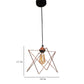 Eliante Dulcet Black Iron Hanging Light - E27 holder - without Bulb - JS-4141-1LP