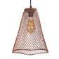 Eliante Aprende Copper Iron Hanging Light - E27 holder - without Bulb - JS-4148-1LP