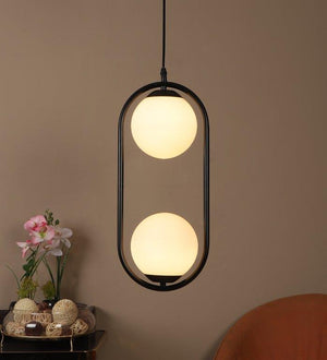 Eliante Serence Black Iron Hanging Light - E27 holder - without Bulb - JS-4189-2LP