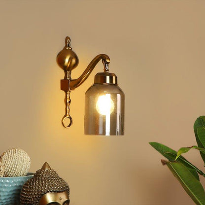 Gris Antique Gold Aluminium Wall Light - E27 holder - without Bulb - JS-5133-1W