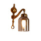 Gris Antique Gold Aluminium Wall Light - E27 holder - without Bulb - JS-5133-1W