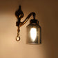 Gris Antique Gold Aluminium Wall Light - E27 holder - without Bulb - JS-5133-1W