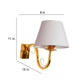 Sombra Gold Iron Wall Light - E27 holder - without Bulb - JS-5140-1W