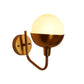 Oro Gold Iron Wall Light - E27 holder - without Bulb - JS-5144-1W