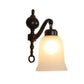 Negra Black Iron Wall Light - E27 holder - without Bulb - JS-5145-1W-BK