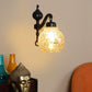 Negra Black Iron Wall Light - E27 holder - without Bulb - JS-5146-1W-GOLD