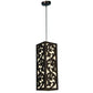 Flor Black MDF Hanging Lights - B22 holder - without Bulb - JS-5284-1LP