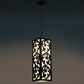 Flor Black MDF Hanging Lights - B22 holder - without Bulb - JS-5284-1LP