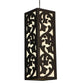 Flor Black MDF Hanging Lights - B22 holder - without Bulb - JS-5284-1LP