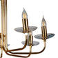 Kupa Gold Iron Chandeliers - E14 holder - without Bulb - JS-5352-8LP