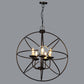 Rubi Black Iron Chandeliers - E14 holder - without Bulb - JS-5357-5LP