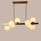 Yog Gold Iron Hanging Lights - E27 holder - without Bulb - JS-5361-8LP-WH