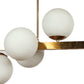 Yog Gold Iron Hanging Lights - E27 holder - without Bulb - JS-5361-8LP-WH