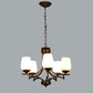 Verde Brown Iron Chandeliers - E27 holder - without Bulb - JS-5363-5LP