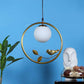 Anillo Gold Iron Hanging Lights - E27 holder - without Bulb - JS-5365-1LP