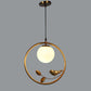 Anillo Gold Iron Hanging Lights - E27 holder - without Bulb - JS-5365-1LP