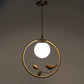 Anillo Gold Iron Hanging Lights - E27 holder - without Bulb - JS-5365-1LP