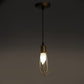 Tubo Gold Iron Hanging Lights - E27 holder - without Bulb - JS-5367-1LP