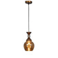 Pez Gold Iron Hanging Lights - E27 holder - without Bulb - JS-5378-1LP