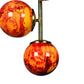 Fuego Gold Iron Hanging Lights - E27 holder - without Bulb - JS-5380-4LP