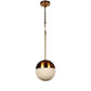 Gorra Gold Iron Hanging Lights - E27 holder - without Bulb - JS-5383-1LP-8inch