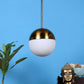 Gorra Gold Iron Hanging Lights - E27 holder - without Bulb - JS-5383-1LP-8inch