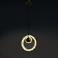 Crema Gold Iron Hanging Lights - Inbuilt LED - JS-684-1LP