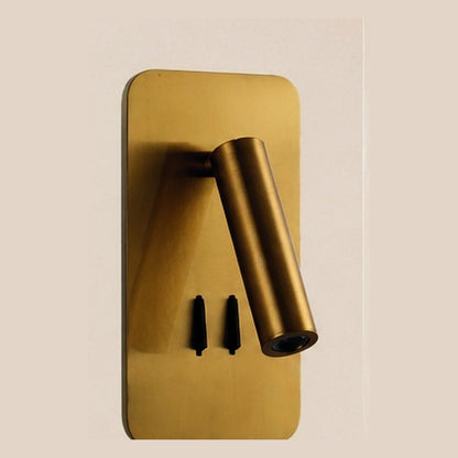 Kane Rect Reading rectangular wall light
