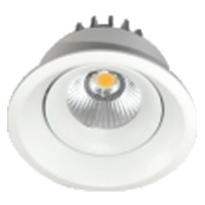 JS-LTM-Curve 15w Deep Recessed Tiltable Cob Downlight