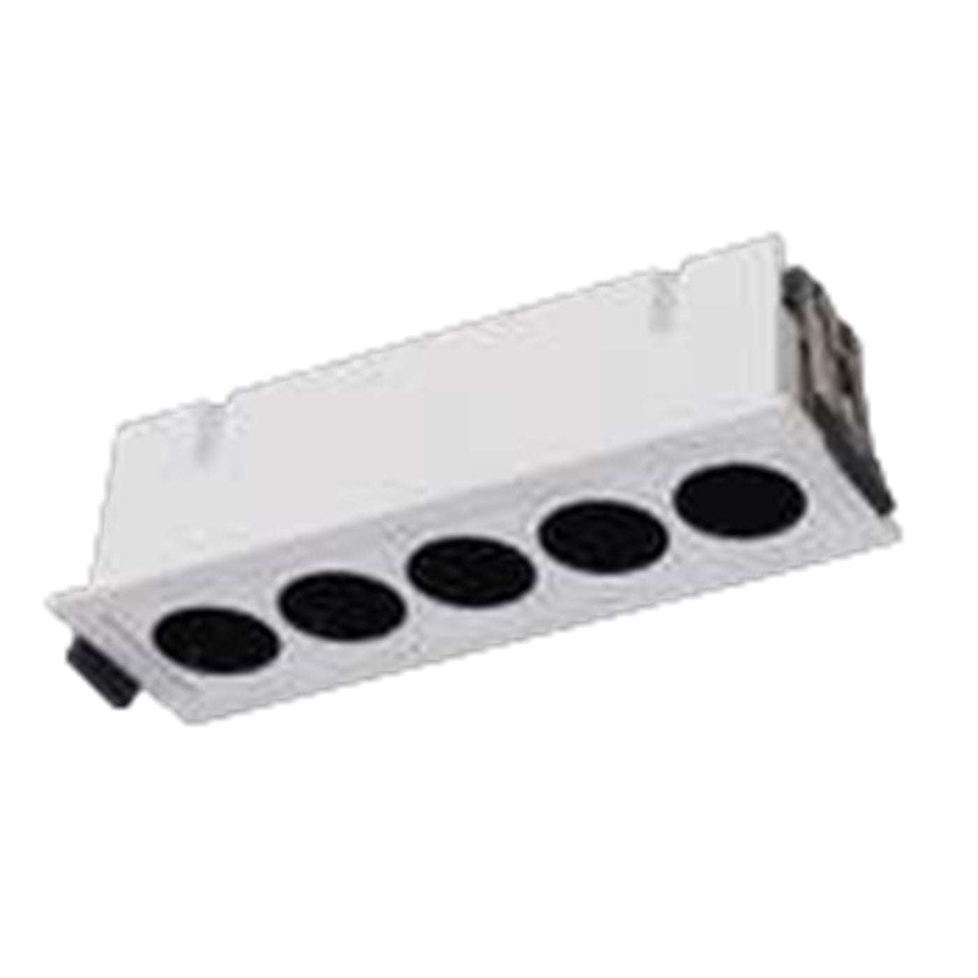 JS-LTM-Elan Rectangle White Body 12w Linear Laser Blade Anti Glare Spot Light