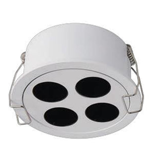 JS-LTM-Elan Round White Body 10w Linear Laser Blade Anti Glare Spot Light