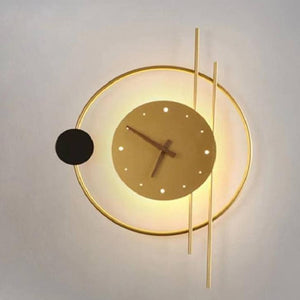 JS-NPT-H1018 Wall Clock with Light