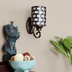 Ladrillo Brown Iron Wall Light - E27 holder - without Bulb - JS-Z021-1W