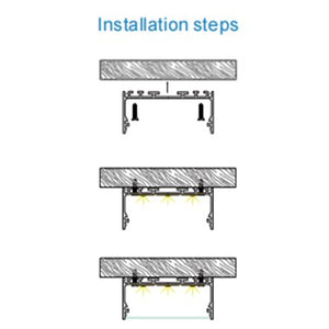 JSAS-Eco 7535 Surface Alluminium Profile For Strips