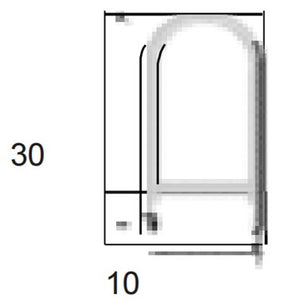 JSAS-Hanger Rod Hanger Hod Alluminium Profile For Strips