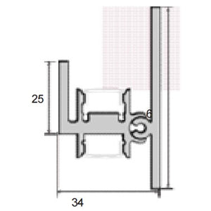 JSAS-LP 05-11 Adjustable Wall Light Wall Up-Down Light Alluminium Profile For Strips