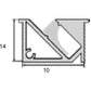 JSAS-Mfs-1410 Shelf Light Alluminium Profile For Strips